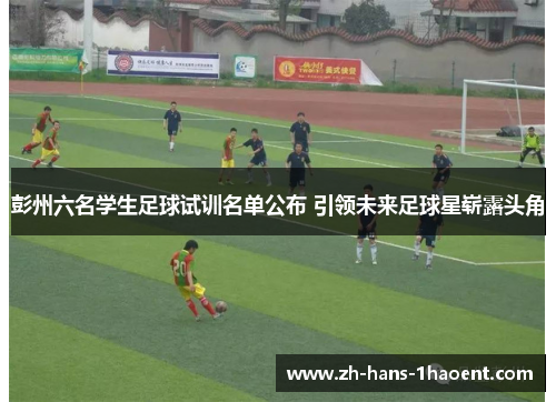 彭州六名学生足球试训名单公布 引领未来足球星崭露头角