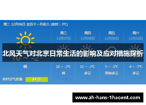 北风天气对北京日常生活的影响及应对措施探析